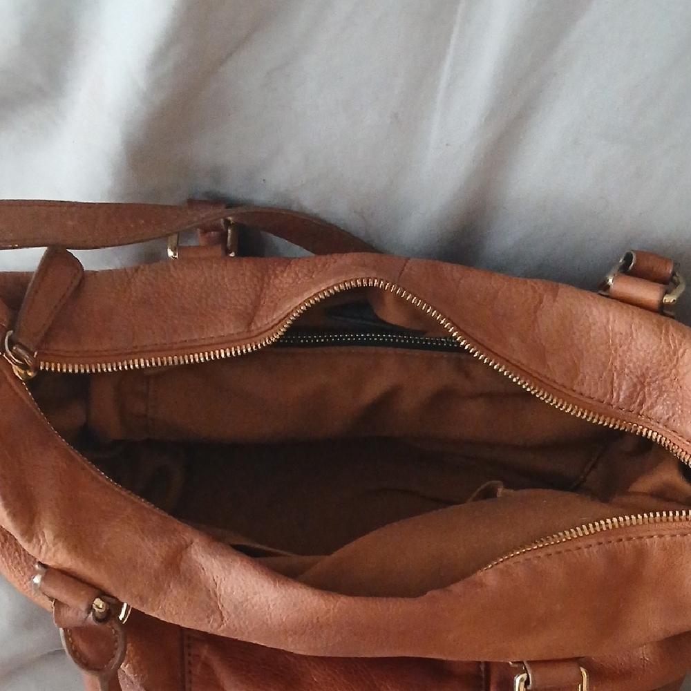 Coach Brown Leather Shoulder Bag - Picture 5 of 5